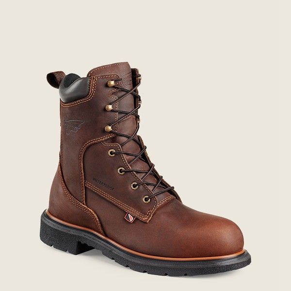 Botas de Seguridad Red Wing Hombre Marrom - Dynaforce® - 8-Inch Waterproof Toe - 042-MJCKWO